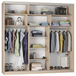 Шкаф-купе Б-230х235х60-1(ЯАТ-Д9Д9Д9) / B-230х235х60-1(ЯАТ-D9D9D9)