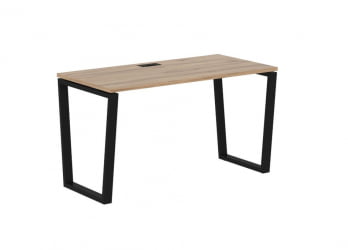 Стол письменный EDIS EVST 1367 Дуб Денвер светлый Черный
