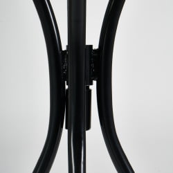 Обеденный стол Secret de Maison ROMEO (mod. PL08-7451RV) металл, 60*72см, черный /плитка 