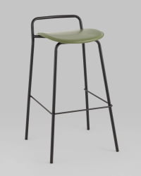 Стул барный Mantis экокожа зеленый