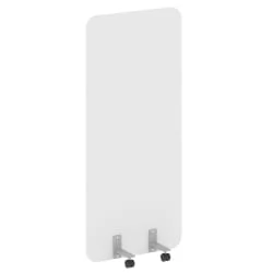 Перегородка на металлических опорах, на роликах R-line DP.R-80-180 Белый