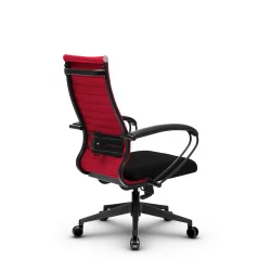 Офисное кресло МЕТТА Комплект 19, Основание 17832 Красный Black