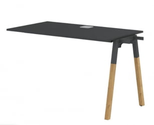 Брифинг-приставка Forta FB 1167 Черный графит Дуб Гамильтон