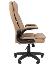 Кресло офисное CHAIRMAN 533 экокожа Бежевый