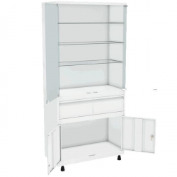 Шкаф медицинский ШМС-2-Р-2