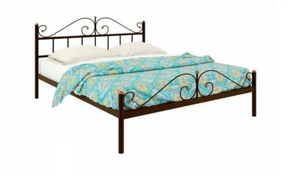 Кровать Диана Plus 1600х1900 Коричневая