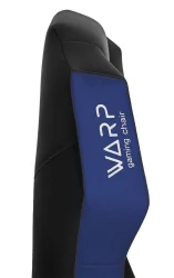 Геймерское кресло WARP Ze Синий/черный