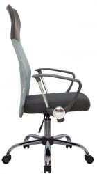Кресло Смарт РCХ 8074 Серый/Черный / Smart RCH