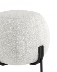 Пуф Флик букле Молочный