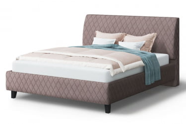 Кровать Хилтон, 2000 x 1800 мм, кофе