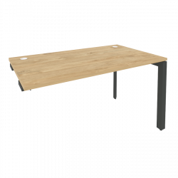 Стол-приставка на П-образном м/к к опорным элементам ONIX O.MP-SPR-3.8 Тиквуд Светлый/Антрацит