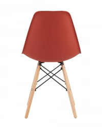 Стул Eames Style DSW терракотовый (разборный каркас)