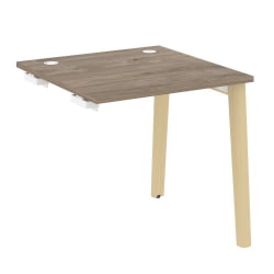 Стол-приставка с опорным элементом ONIX WOOD OW.SPR-0.8 Тиквуд Темный/Светлый