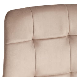 Металлический стул CHILLY (mod. JSC-220) Велюр/металл , 44,5х52,5х88 см, Beige (бежевый) HLR8 / натуральный