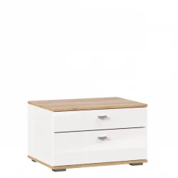 Тумба прикроватная Фиджи ЛД 659.060.000 Дуб Золотой Белый