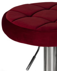 Табурет барный DOBRIN BRUNO (бордовый велюр (MJ9-43)) 2 шт