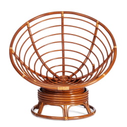 Кресло-качалка PAPASAN/ПАПАСАН w 23/01 B /без подушки/ 115х78х104 см, Pecan (орех)