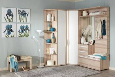 Шкаф угловой 45 (корпус) Марта ЛД 124.030.000 М Дезира Эш