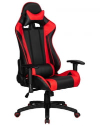 Кресло игровое DOBRIN BRIAN (черно-красное)