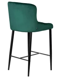 Стул барный DOBRIN CHRISTIAN 75 Зеленый велюр V108-64