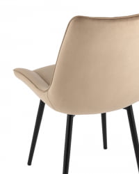 Стул Дарвин велюр Капучино