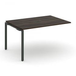 Проходной наборный элемент переговорного стола CONCEPT CN.NPRG-014 Дуб Мали Антрацит