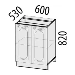 Стол Милана 23.58 Сосна Астрид/Ваниль