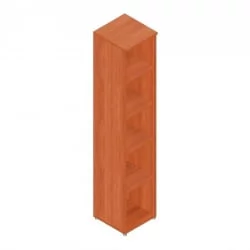 Шкаф для документов узкий Р.П-1 вишня Оксфорд