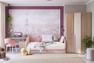 Пуф Рони 2 PM-001.2 галька (велюр)