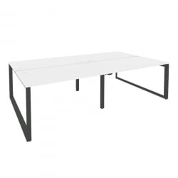 Рабочая станция на О-образном м/к ONIX O.MO-D.RS-4.3.8 Белый Бриллиант/Антрацит