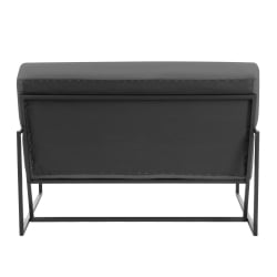 Диван Charli LUX Д/Чарли Люкс экокожа , Sharp Графит