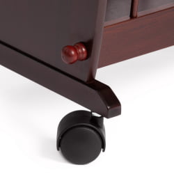 Журнальный стол SR-0939-3 дерево, 61*33*56см, Орех (Walnut)