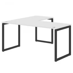 Угловой компьютерный стол XTEN-Q XQCT 1615 R Белый Антрацит