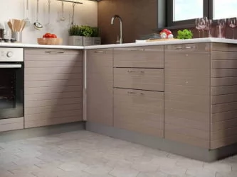 Тумба кухонная 450 с 1 ящиком и дверью Анастасия ЛД 019.343.000 Капучино