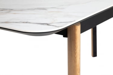 Стол раздвижной Combi Ceramic 140-180 Automatic Natur/Light marble