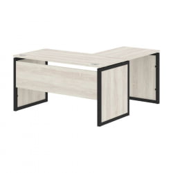 Стол письменный угловой левый XTEN-QP XQPCT 1415 L Сосна Эдмонт Антрацит