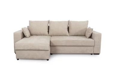 Диван угловой Бостон Стандарт Бежевый