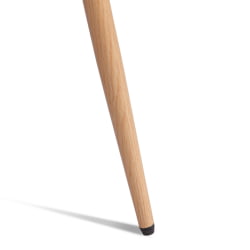 Стул CHILLY (mod. JSC-220) Велюр/металл , 44,5х52,5х88 см, Light grey (светло-серый) HLR14 / натуральный