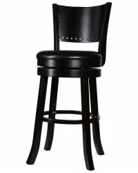 Вращающийся полубарный стул DOBRIN TONY COUNTER Капучино-черный