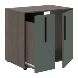 Тумба под фригобар VELION VGR 8655 Нефрит Дуб Сильвер