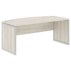 Стол руководителя XTEN-QP XQPET 189 Сосна Эдмонт Серый