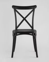 Стул пластиковый Кроссбэк Черный