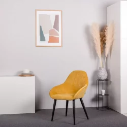 Стул Kent Желт/Черный