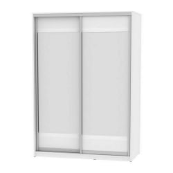 Шкаф-купе B-220х160х60-1(Белый-D10D10)