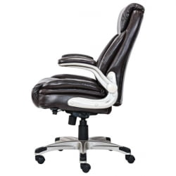 Кресло руководителя ХАВАСАН (ХАВАСАН) Cруисе ЕКС-565 кожа коричневое / HAWASAN Cruise EX-565