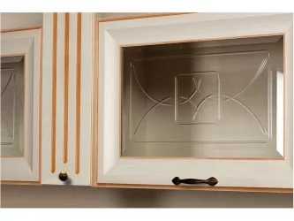 Комплект мебели для гостиной Марлен №8 Кремовый белый Патина