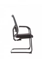 Кресло офисное СИЛЬВИЯ BLACK CF Черная ткань