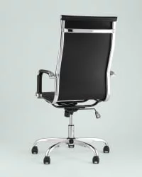 Кресло руководителя ТопЧаирс Ситй Черное / TopChairs City