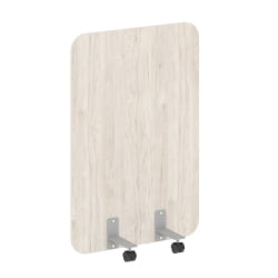 Перегородка на металлических опорах, на роликах R-line  DP.R-80-120 Денвер Светлый