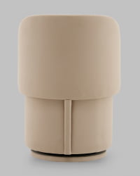 Пуф-трансформер Таунсвилл вращающийся с ящиком велюр бежевый